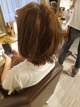 ウィービーパセリ atre川越店(WE BE PARSLEY) リアルパーマ　担当　富樫直樹