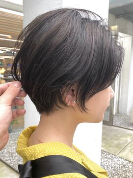 エリマ 調布(elima) ミルクティーベージュダブルカラーインナーカラー韓国20代前髪