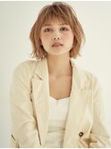 ボブ/カーキグレージュ/マッシュショート/大人かわいい[新宿駅]