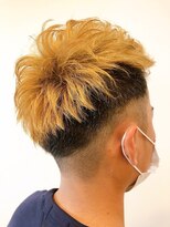 ヘアーラヴワン 足利(hair love One) アップバング×ハイトーン