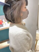 ラミエ バイ メルト 吉祥寺(lamie by melt)&nbsp;【滝田】インナーカラーミルクティーシルバーベージュ吉祥寺