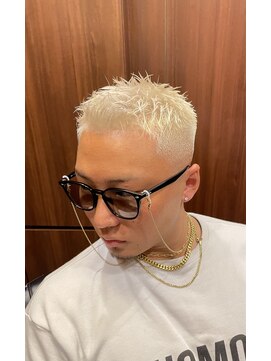 ヒロギンザ 五反田店(HIRO GINZA) スキンフェード　ベリーショート　ハイトーン