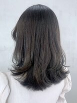 アイティーバイアルバム 八王子店(IT by ALBUM)&nbsp;カーキアッシュ_カーキグレージュマッシュショート_ba347011