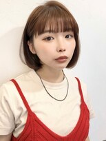 リコバイアフロート(riko by afloat)&nbsp;韓国ヘア/ボブ/ミニボブ/切りっぱなし/暖色カラー