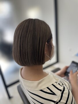 ミングルクラーロヘアー(MINGLE CLARO hair) ミルクティーボブ
