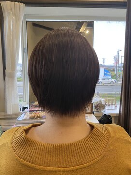 コアフィールフィス(COIFFURE fils) 新規お得クーポンあり【見附 今町】M3Dサラサラショートヘア