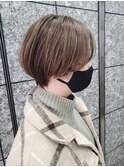《ヘアリゾート粋dua》黒田麻実子　大人のハイライトショート♪