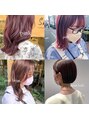 アグ ヘアー ショコラ梅田2号店(Agu hair chocolat) ピンク系のカラーはブリーチ有りでも無しでもカワイイです♪