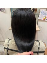 イオエ 岡本(ioe)&nbsp;髪質改善/ショコラアッシュ/ヘルシースタイル/縮毛矯正/春カラー