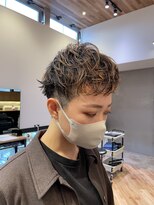 ロク ヘアー(LOC HAIR) ショート×抜きっぱなしハイライト