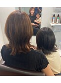 親子お揃いカット
