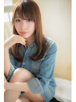 モッズヘア 福岡天神店&nbsp;*mod's天神*…クロスパーマOK♪さらりと☆ヌケ感ロング