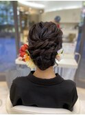 成人式ヘアアレンジ