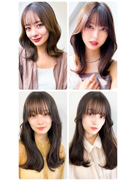 美容室フルール 艶感♪髪質改善カラー大人可愛いグレージュ20代30代40代