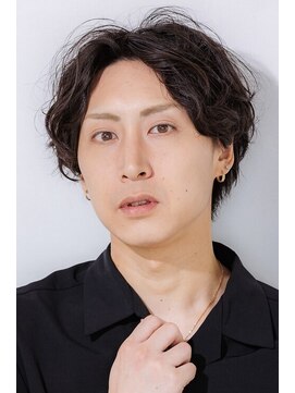 リタ オム 大宮店(RITA HOMME) センターパートニュアンスパーマ【大宮/メンズ/メンズサロン】