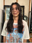 #ニュアンスパーマ#ウェーブミディアム#ロングウルフパーマ
