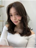 大人可愛いワンカールレイヤーカット×顔周りカット20代30代40代