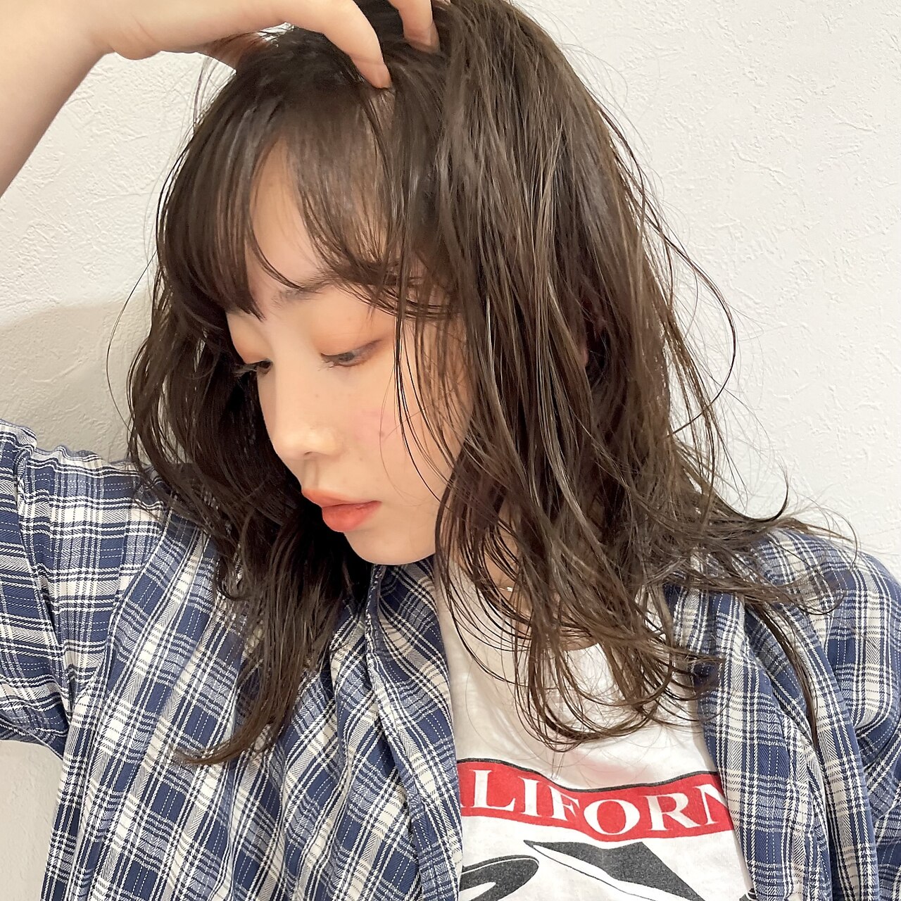 透明感カラー＋トリートメント\8800