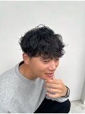 ゆるめシャドウパーマ