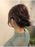ヘアセット/アレンジ/シニヨン