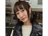 【汗クセ対策】前髪ストレート＋ステップボーンカット　￥13200