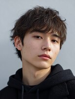 コンフィー(comfy)&nbsp;無造作マッシュ × ダークアッシュカラー