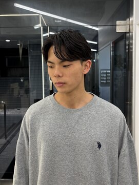 ウィル バイ ブラウン(Vir by Brown) MEN’S HAIR/ブルーブラック/フェザーパーマ/藤沢