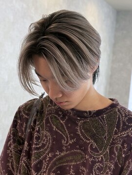 アビー(ABEY) センターパート/バレイヤージュ/長岡