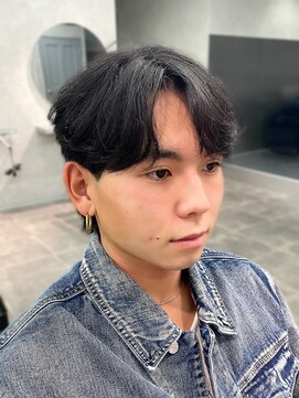 ジーニー 千葉(GENiE) ニュアンスパーマ/カルマパーマ/MEN’S HAIR/千葉【朝生菜楓】