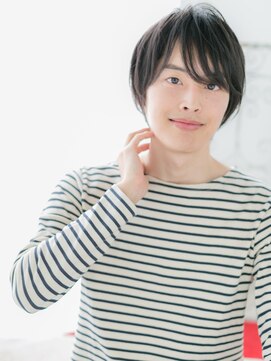 アルバハナレ 横浜(αlba HANARE) 関内/髪質改善/黒髪☆シースルーウルフ☆無造作ショートn