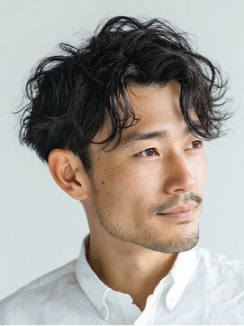 ビフィーノ リルネ フォー メン(Bifino Rilune for men) パーマスタイル