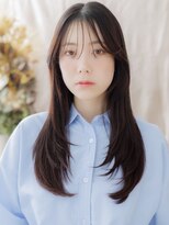 カバーヘア ブリス 大宮西口(COVER HAIR bliss)&nbsp;顔回りレイヤーカット小顔ストレートロングc7大宮20代30代40代