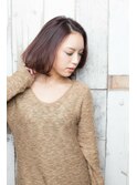 【anis musee 苫小牧】センターパート マッシュ 大人ボブ☆