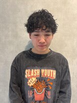 メンズサロン ルーブ 新潟(メンズサロンLOOB)&nbsp;メンズツーブロックメンズパーマ波巻きツイストスパイラル