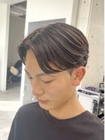 レボ 片町店(Revo)&nbsp;センターパート×縮毛矯正