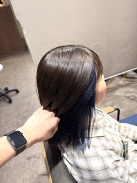 マーシュアトレ(marshu atre) *インナーブルー*アッシュブラウン*