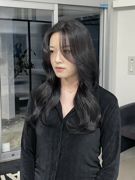 ブランコトレス 鏡島(BLANCO tres) レイヤーカット/顔周りカット/韓国ヘア