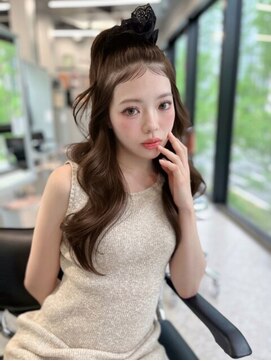 ペレ アネックス 大阪梅田茶屋町店(PELE ANNEX) イメチェン/ピンクベージュ/アンブレラカラー/前髪/梅田