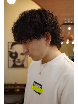 エディ(Edy) メンズ波巻きスパイラルパーママッシュ刈り上げケアパーマ岡山