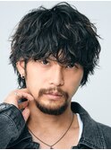 梅田ツイストスパイラルパーマ波巻きパーマラウンドマッシュ◆