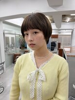 フル(FULL)&nbsp;似合わせマッシュショート/似合わせバングヘア/ベージュカラー