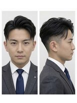 メンズヘアーサロン ツイン ビジネスショート