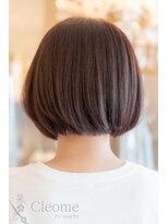 クレオメ 田町店(Cleome)&nbsp;グランマッシュ前髪艶髪斜めシースルーバング美髪イメチェン暗髪