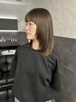 アト(Ato.)&nbsp;大人モードカジュアルな顔周りレイヤーxワイドバング【菅井】