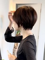 サン 白金台(SUN) 束感レイヤーの大人ショートボブ白金目黒