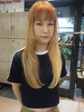 コレットヘアー ザモリオカ(Colette HAIR the MORIOKA) -kanna-♪orange design♪