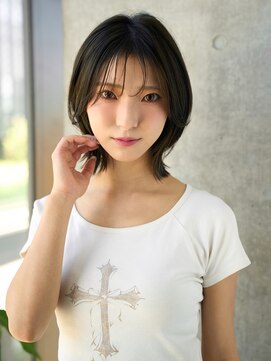 エインアンリー 表参道(AIN.ANLY.) 大人可愛い20代30代40代レイヤーボブ大人前髪透明感カラー