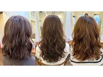 パーチェム ヘア デザイン(Pacem hair design)の写真/レイヤーカット×ニュアンスパーマでこなれ感UP！ボブパーマもお任せください★