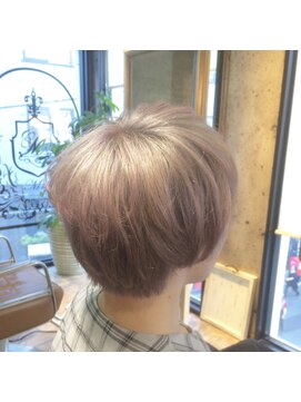 サロンドミルク 原宿(salon de MiLK) 【サロンドミルク原宿】ジェンダーレス男子×パールグレージュ