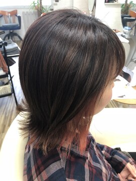 ヘアモード ビバップ(hair mode BEBOP) アッシュピンク×インナーピンク